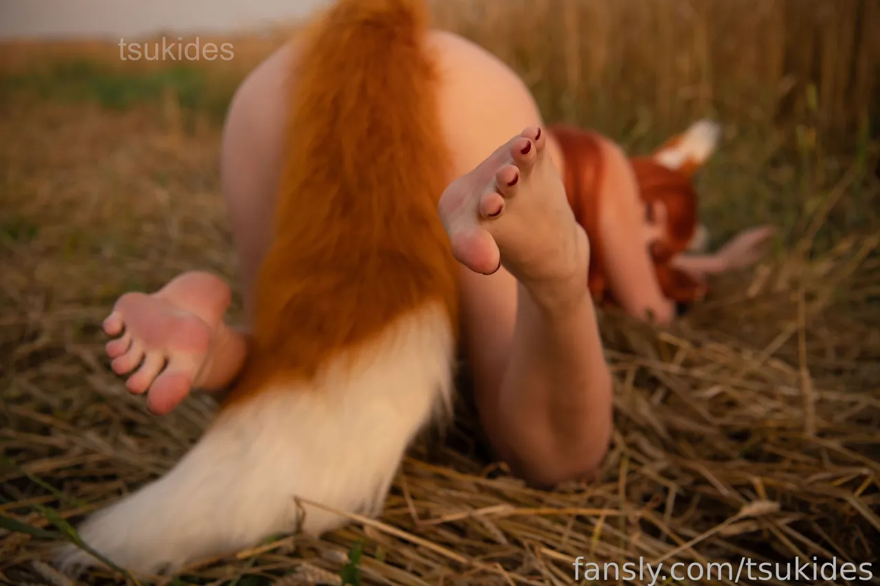 Tsuki Desu- Holo in a field-erohere25.webp